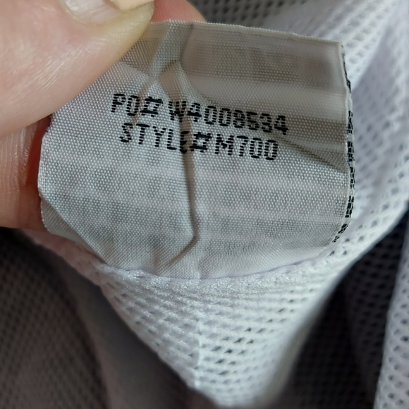 Navy Golf Pullover Windbreaker Size XL Harriton USS Abraham Lincoln - Picture 6 of 7